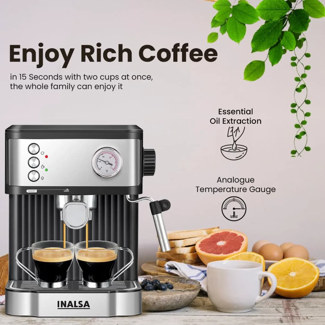 Inalsa Espresso Coffee Machine