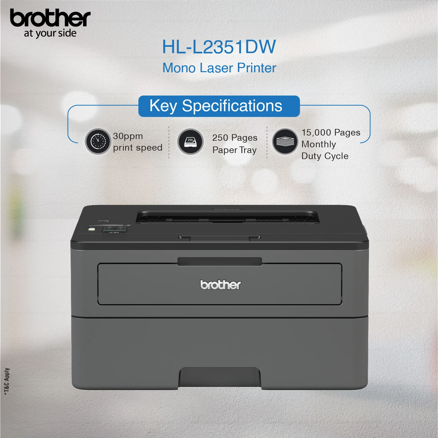 Brother HL-L2351DW — Best Laser Printer for Home India